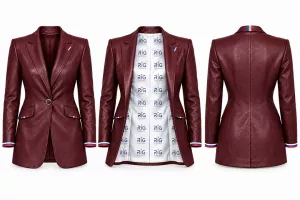 FASHION - BLAZER - BORDÓ PHANTOM - RIG CZECHIA