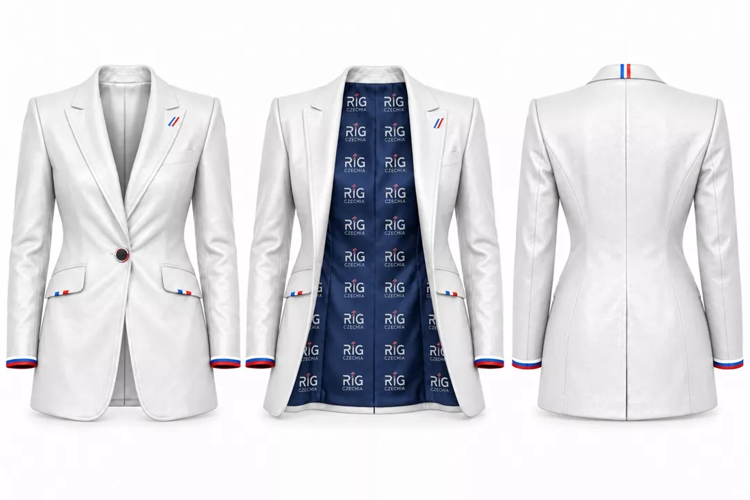 FASHION - BLAZER - WHITE PHANTOM - RIG CZECHIA