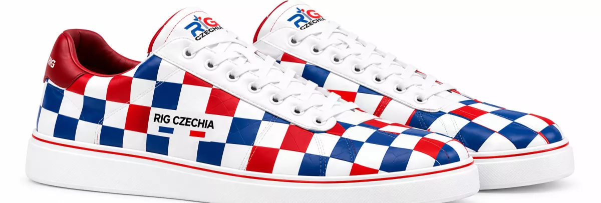 SNEAKERS CUBE LEATHER PHANTOM - RIG CZECHIA
