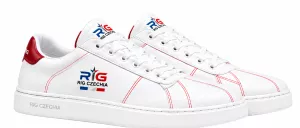 SNENAKERS WHITE LEATHER PHANTOM - RIG CZECHIA